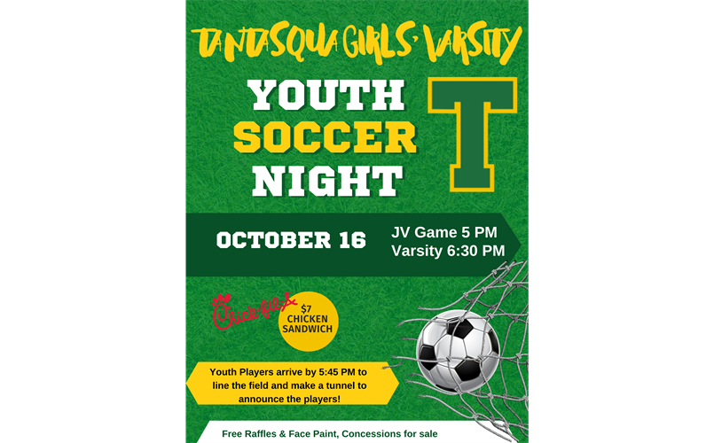 Tantasqua Girl's Soccer Youth Night