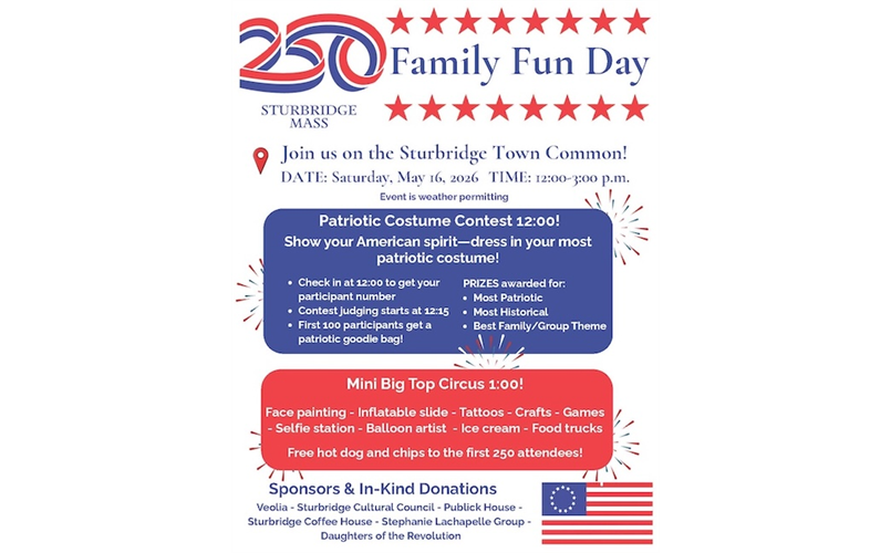 Sturbridge 250th Family Fun Day
